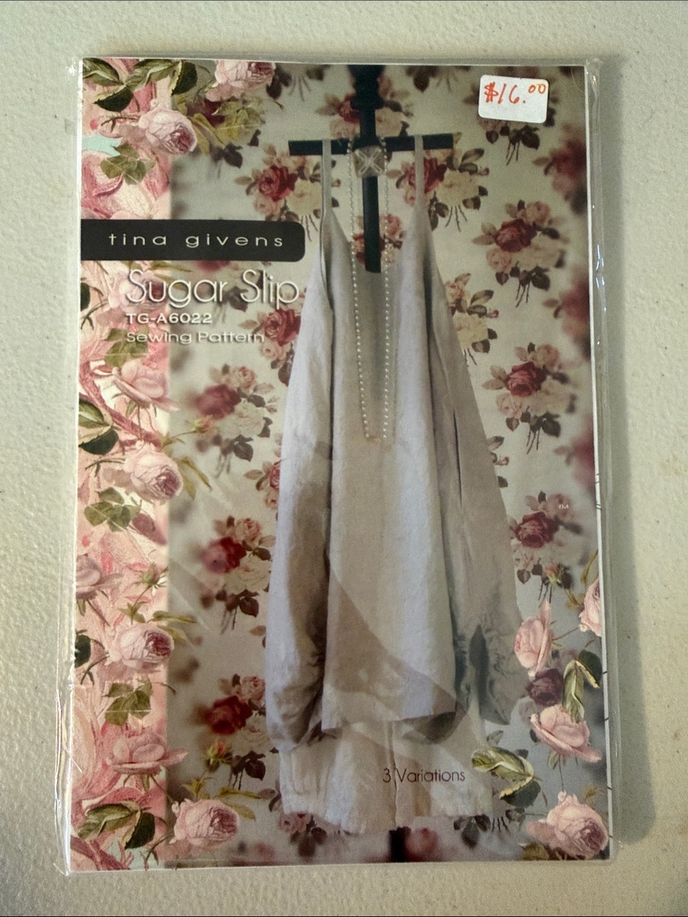Tina Givens Pattern- Sugar Neutral Slip Dress Pattern
